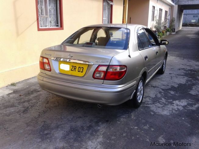 Бампер nissan sunny n16