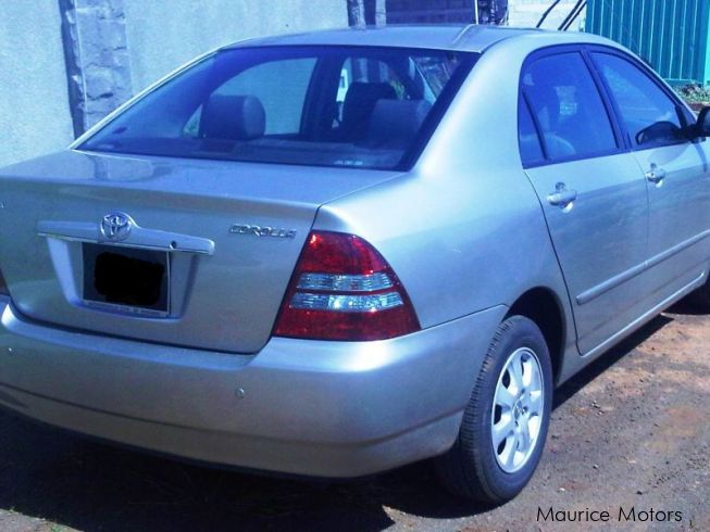 Used Toyota corolla | 2003 corolla for sale | Port Louis Toyota corolla ...