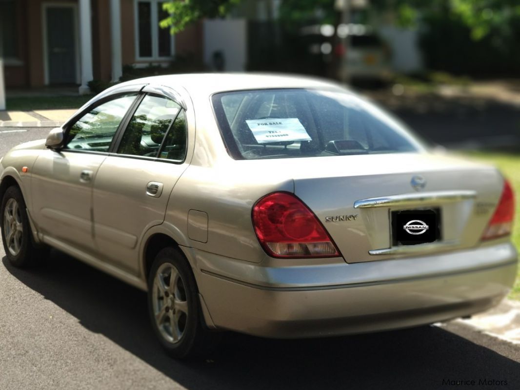 Бампер nissan sunny n16