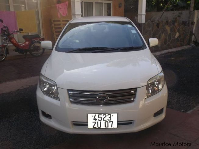 Used Toyota Axio | 2007 Axio for sale | Morcellement St Andre Toyota ...