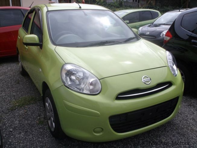 Used Nissan  March  K13 Green  2012 March  K13 Green  for 