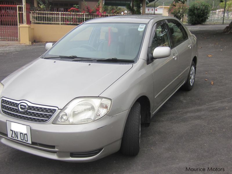 Toyota NZE 121 in Mauritius