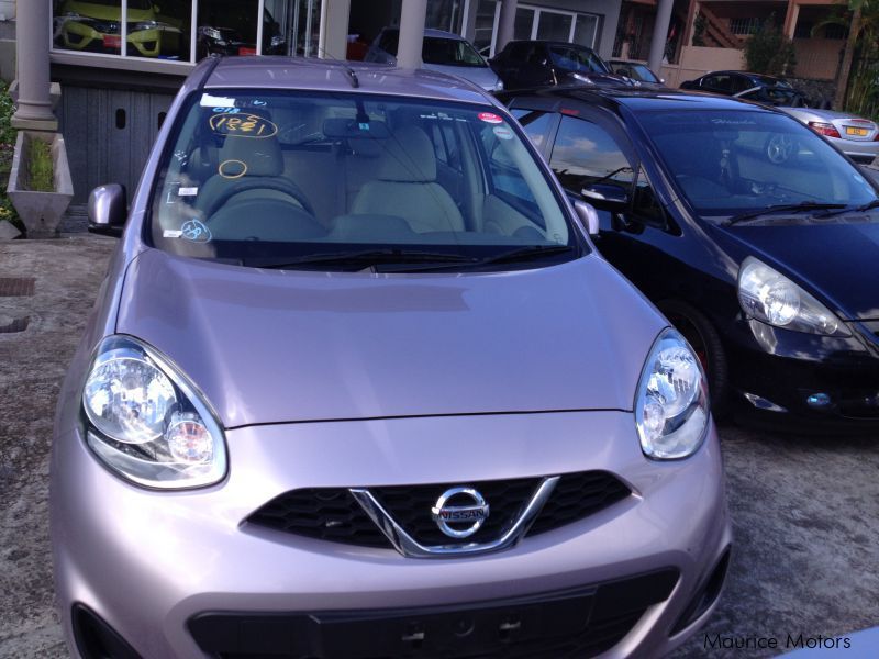 Used Nissan MARCH AK13 - Light Purple  2014 MARCH AK13 