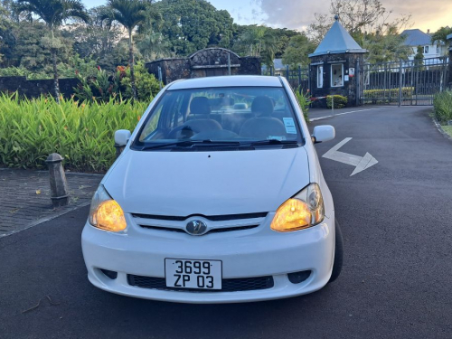 Toyota Platz in Mauritius