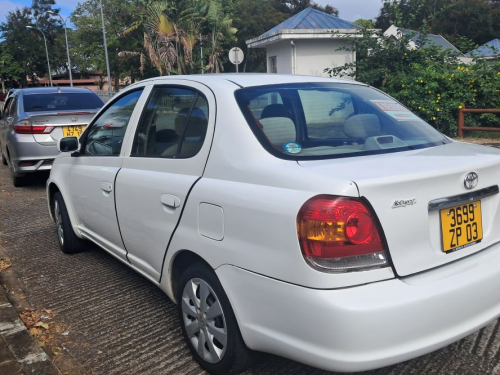 Toyota Platz in Mauritius