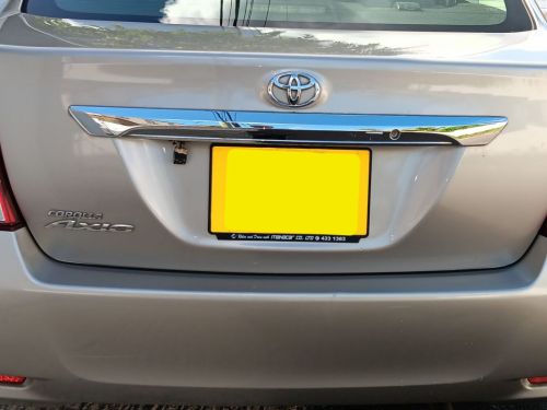Toyota Axio Manual in Mauritius