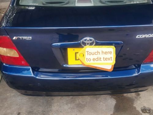 Toyota Corolla NZE - LPG in Mauritius