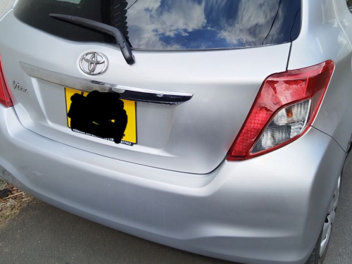 Toyota vitz in Mauritius