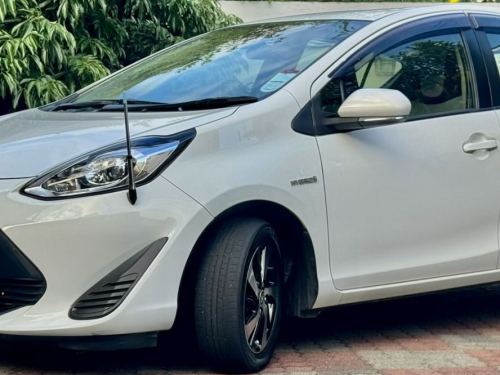 Toyota Aqua Hybrid in Mauritius